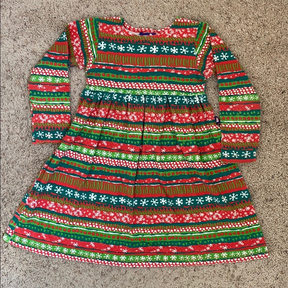 Girls holiday dress size 6X wee winter Woolies